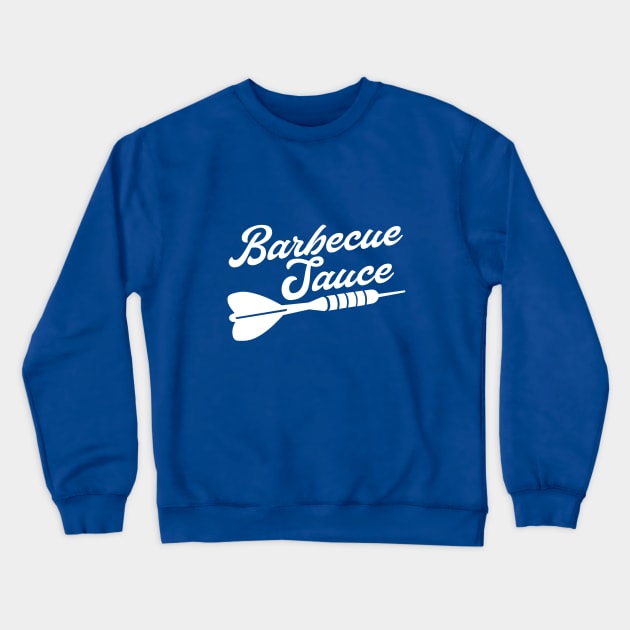 Barbecue Sauce white Crewneck Sweatshirt by AngryMongoAff